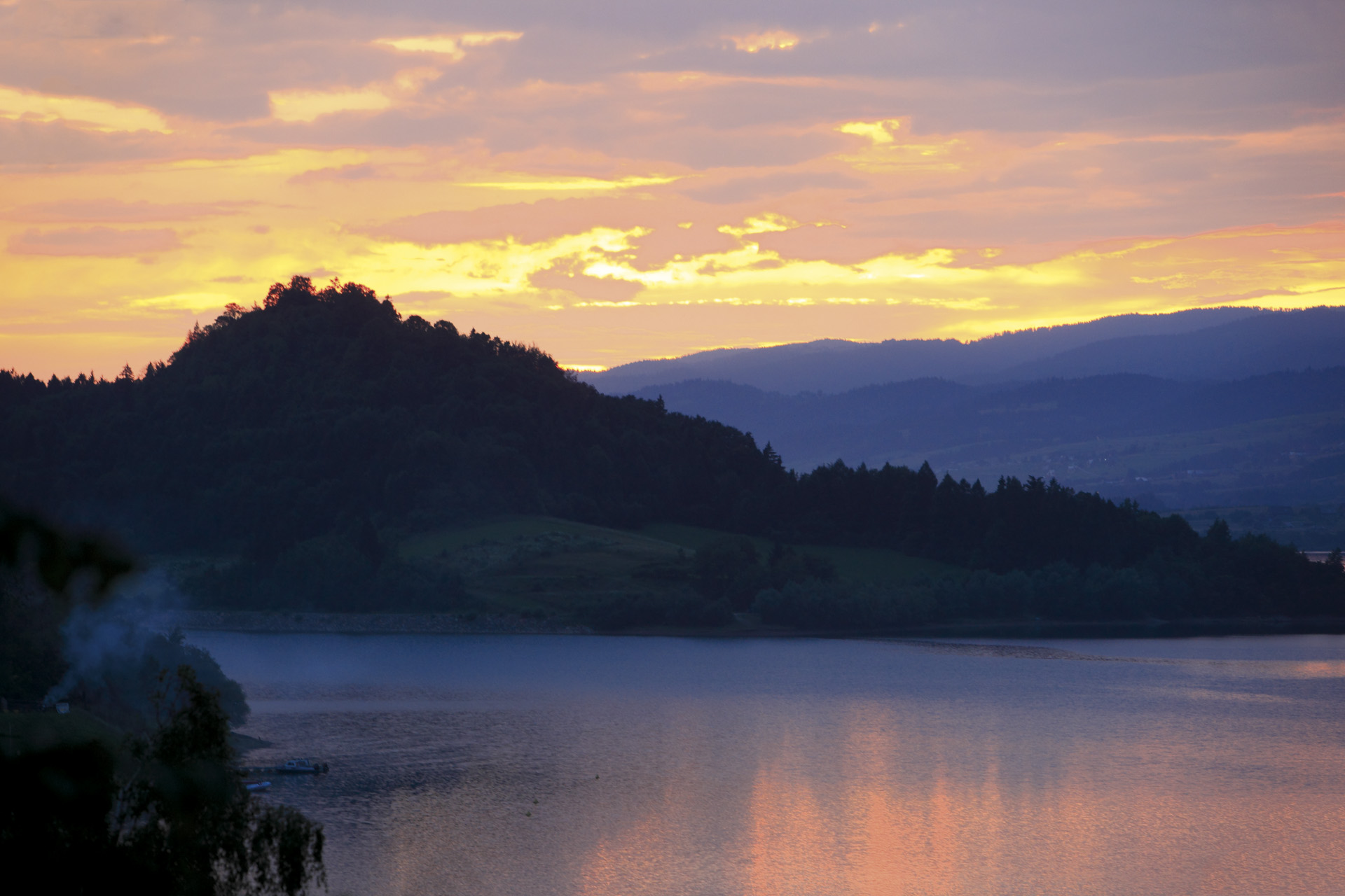 Jezioro Czorsztyńskie - pejzaż, fotografia podróżnicza