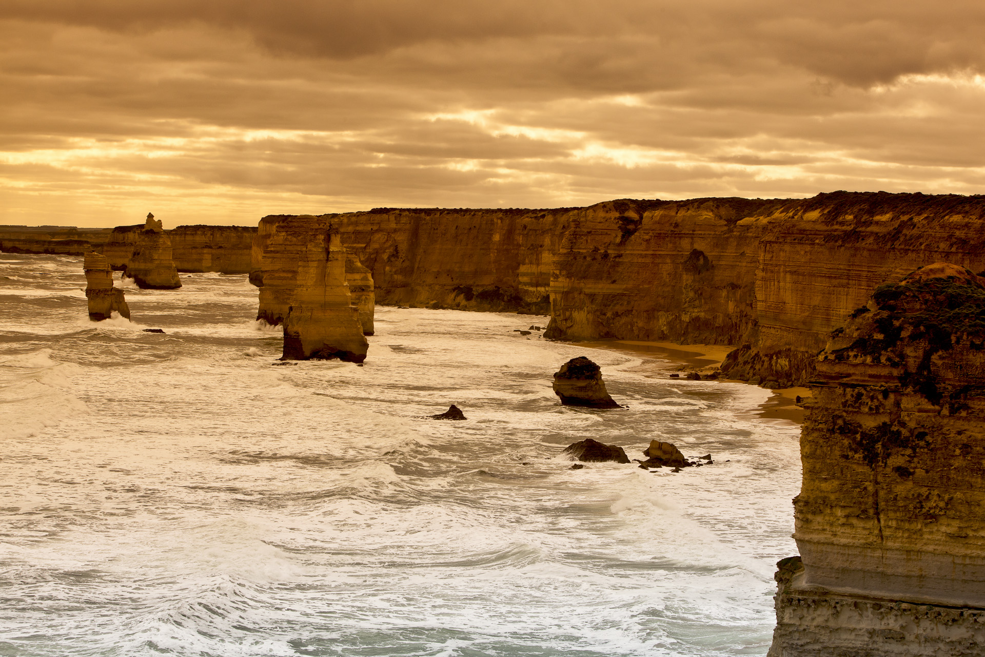 Australia, Viktoria – 12 Apostołów - pejzaż, fotografia podróżnicza